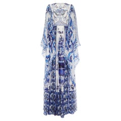 Nuevo Vestido Kimono de gasa Dolce & Gabbana IT 42 US 6
