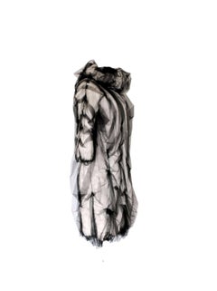 NEW Dolce & Gabbana Demi-Couture Evening Tulle Alpaca Fur Coat