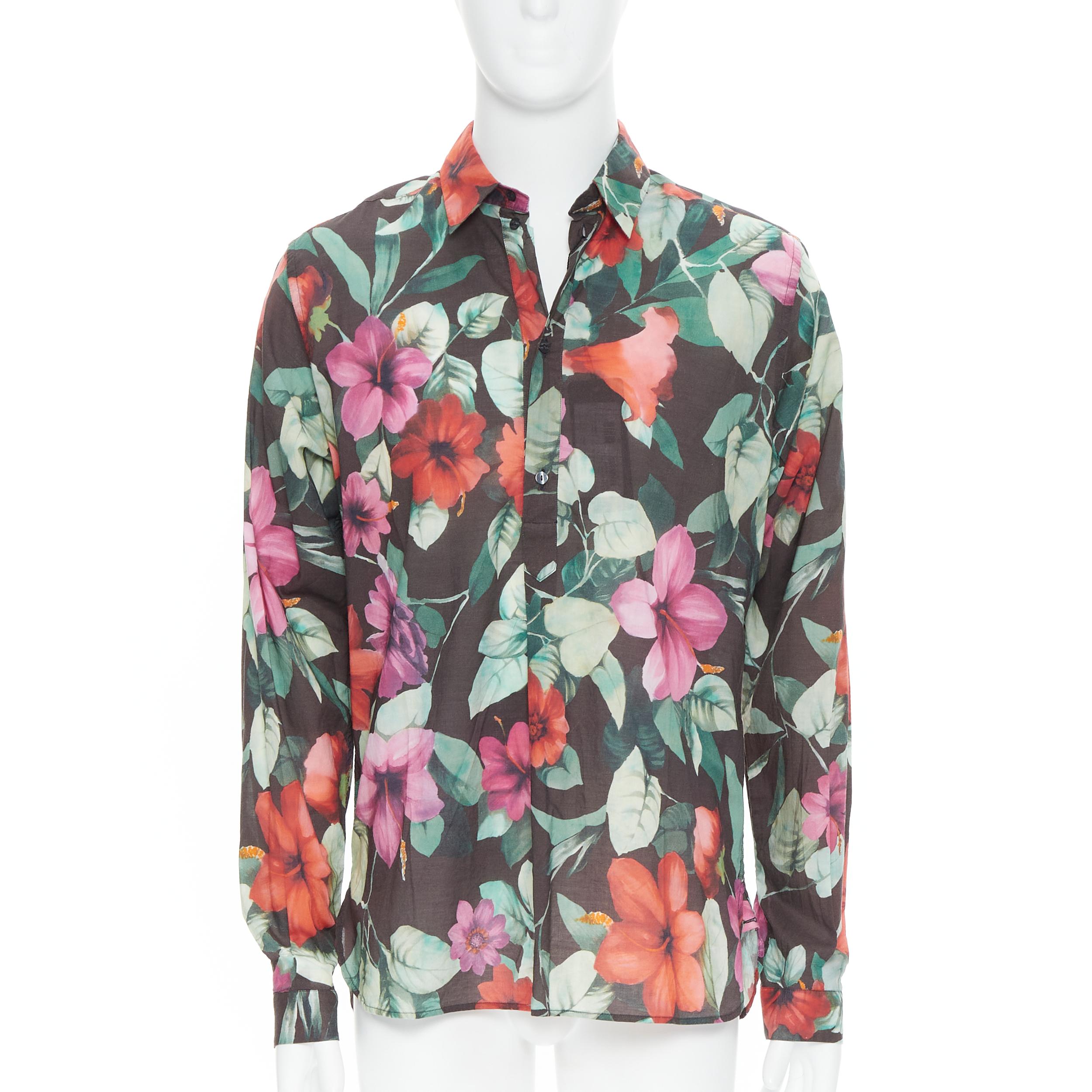 dolce and gabbana hawaiian shirt