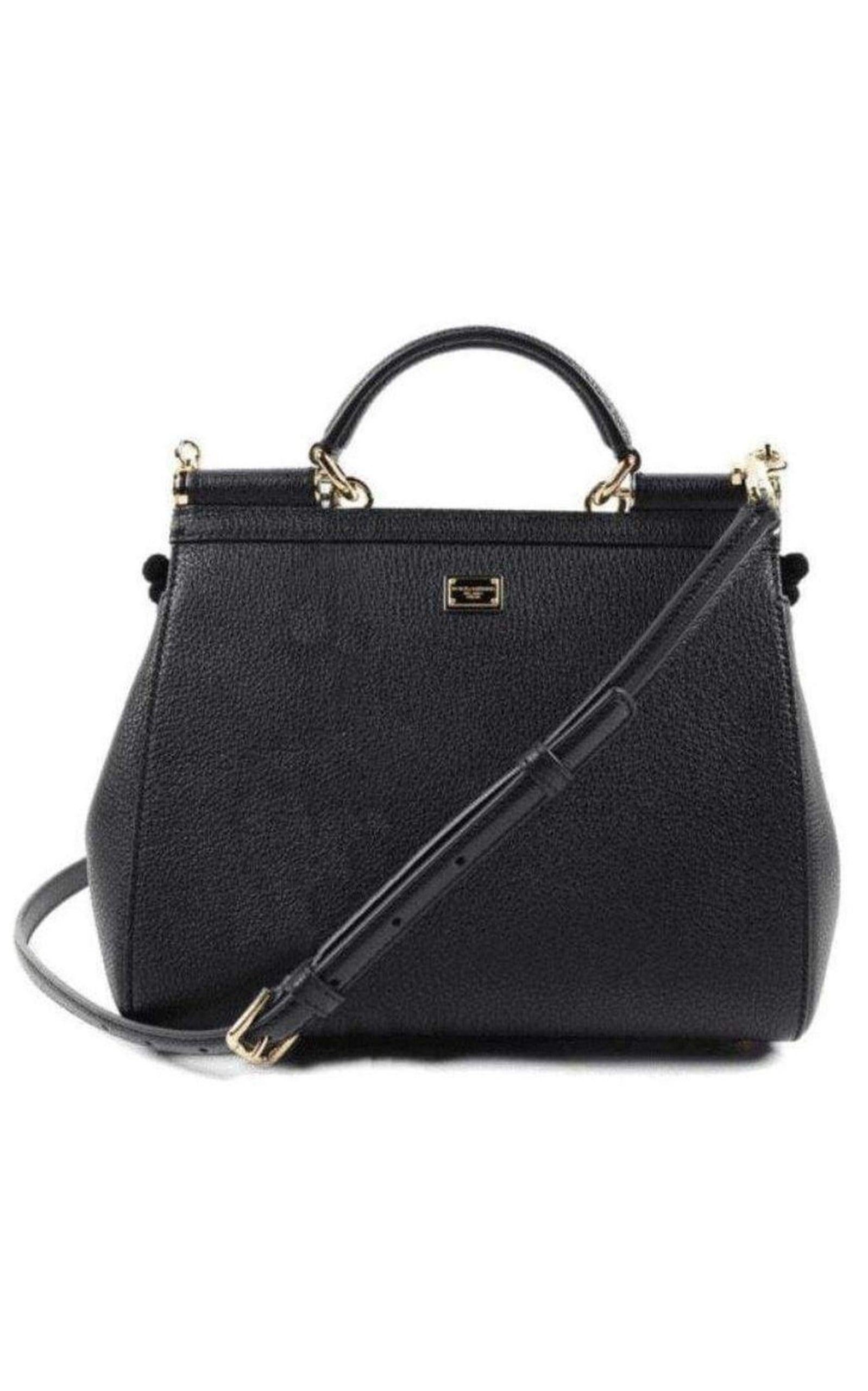 Women's NEW Dolce & Gabbana Sicily In Raffia Shoulder Leather Bag For Sale