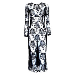 NEW Dolce & Gabbana Spring 1999 Coated Lace Dress as seen on Lady Gaga 40