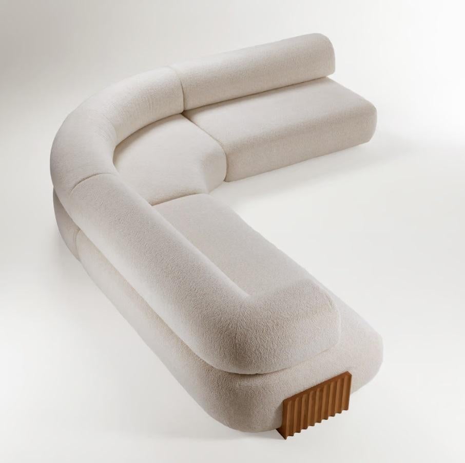 Marking a milestone for Dooq Details, the Carmel Modular Couch introduces the brand’s first-ever modular sofa. Composed of 12 versatile modules, Carmel allows endless configurations, seamlessly adapting to any interior. A year of research and