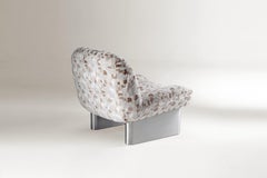 NEW! Dooq! Modern Colin Armchair in Grey, Brown and Inox Feet