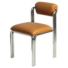 NEW! DOOQ! MODERN! Cubu Chair in fabric and inox structure