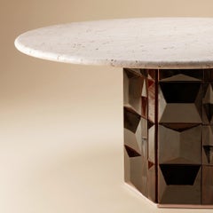 NOUVEAU ! DOOQ ! Table de salle à manger d'extérieur « Modern Milano » ø 170 cm