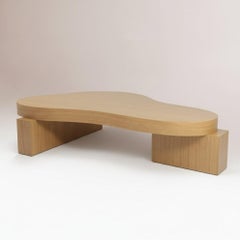 ¡NUEVO! ¡DOOQ! ¡MODERNO! Mesa Centro On The Rocks en Travertino y Madera