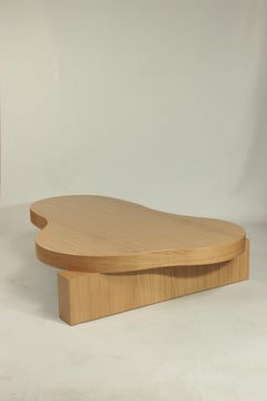 NEW! DOOQ! MODERN! On The Rocks Center Table in Wood