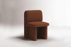 NEU! DOOQ! Modern! Silde Stuhl in Dunkelbraun