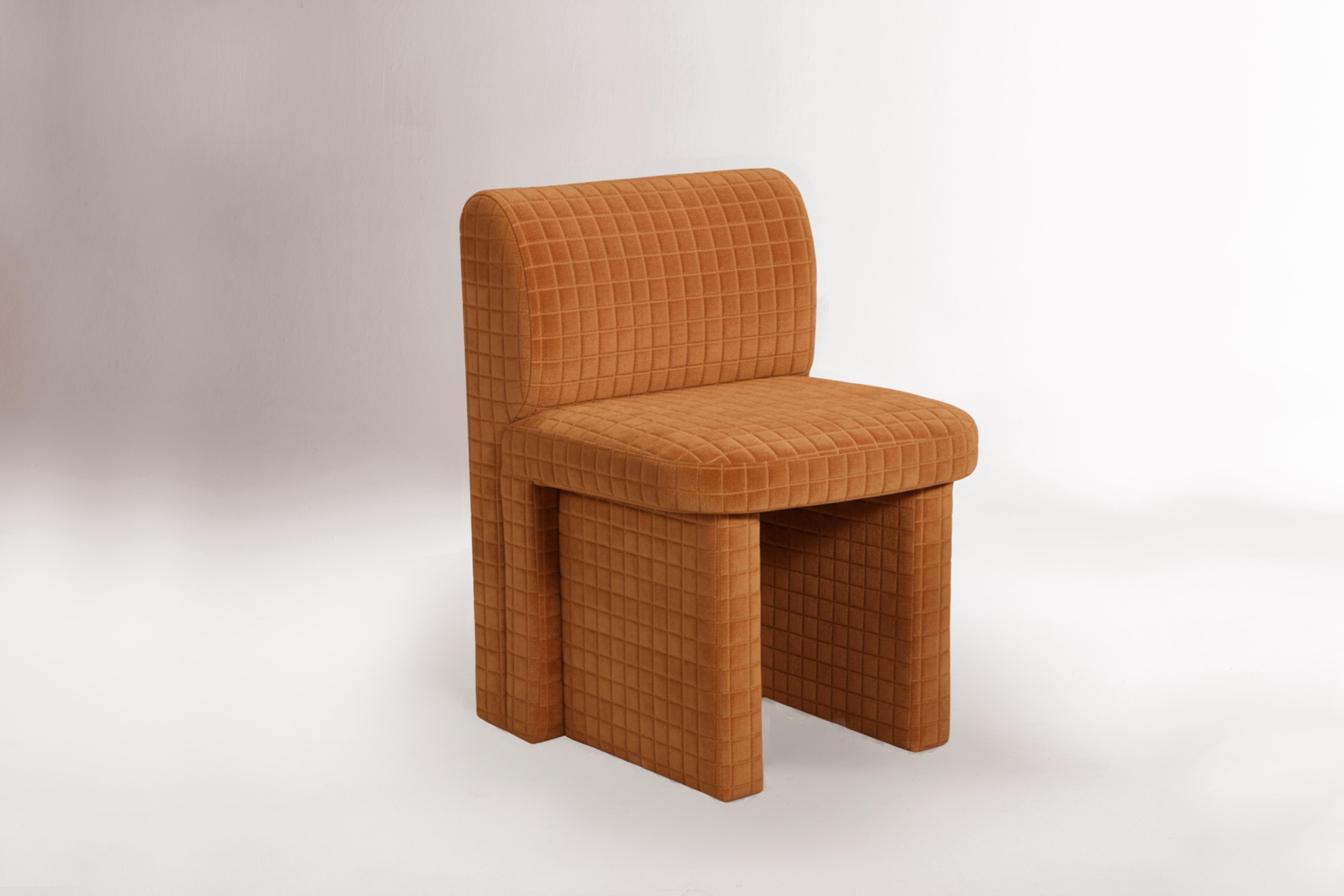 NEU! DOOQ! MODERN! Slide Chair in Dunkelbraun im Angebot 2