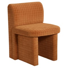 NEU! DOOQ! MODERN! Slide Chair in Hellbraun