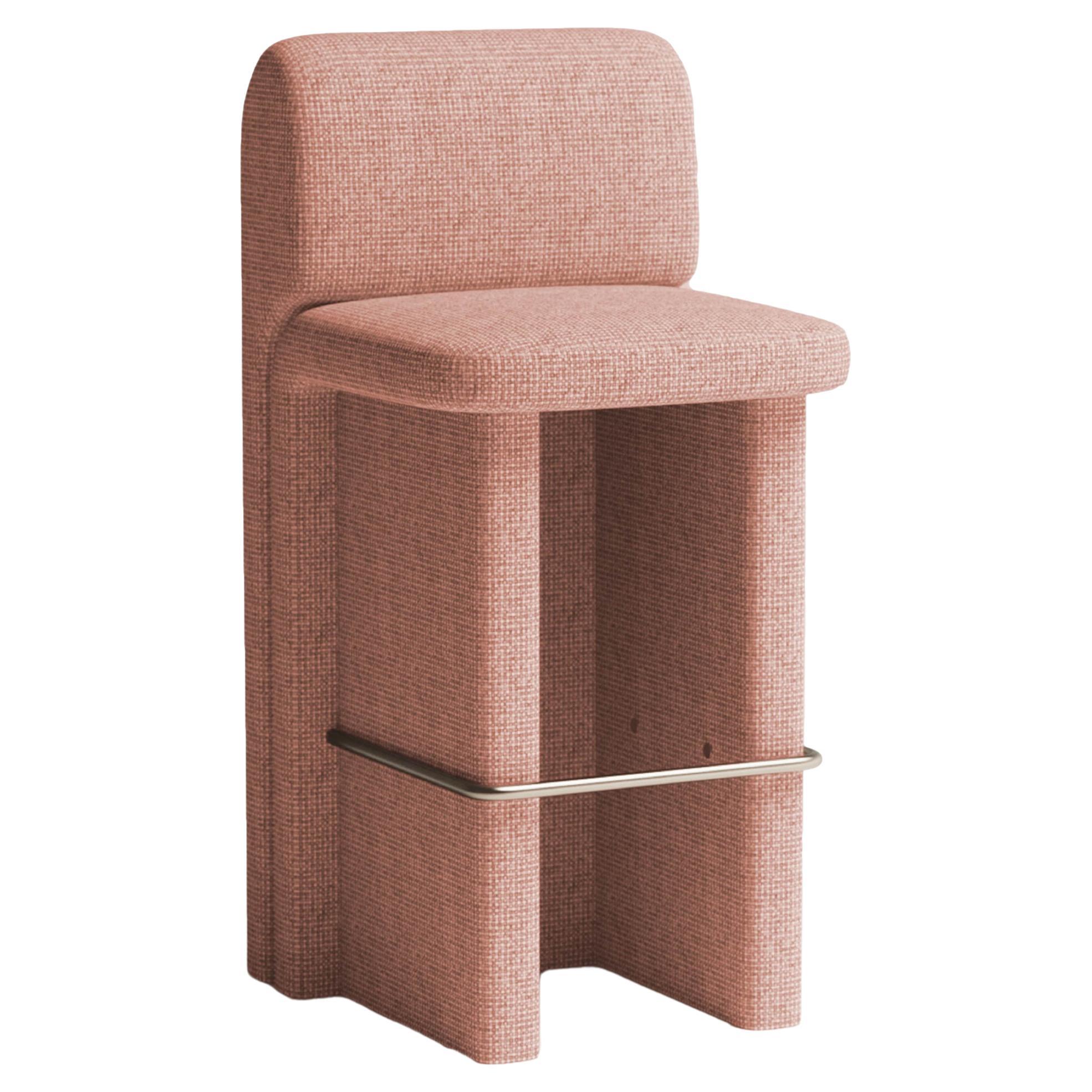 NEU! DOOQ! MODERN! Slide Counter Stuhl in Rosa im Angebot