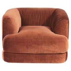 NEW! DOOQ! Mosaico Armchair by Studiopepe: Upholstered, Swivel Base, Modern