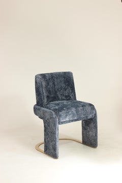 NEW! DOOQ! Modern! Odisseia Chair in Blue without arms