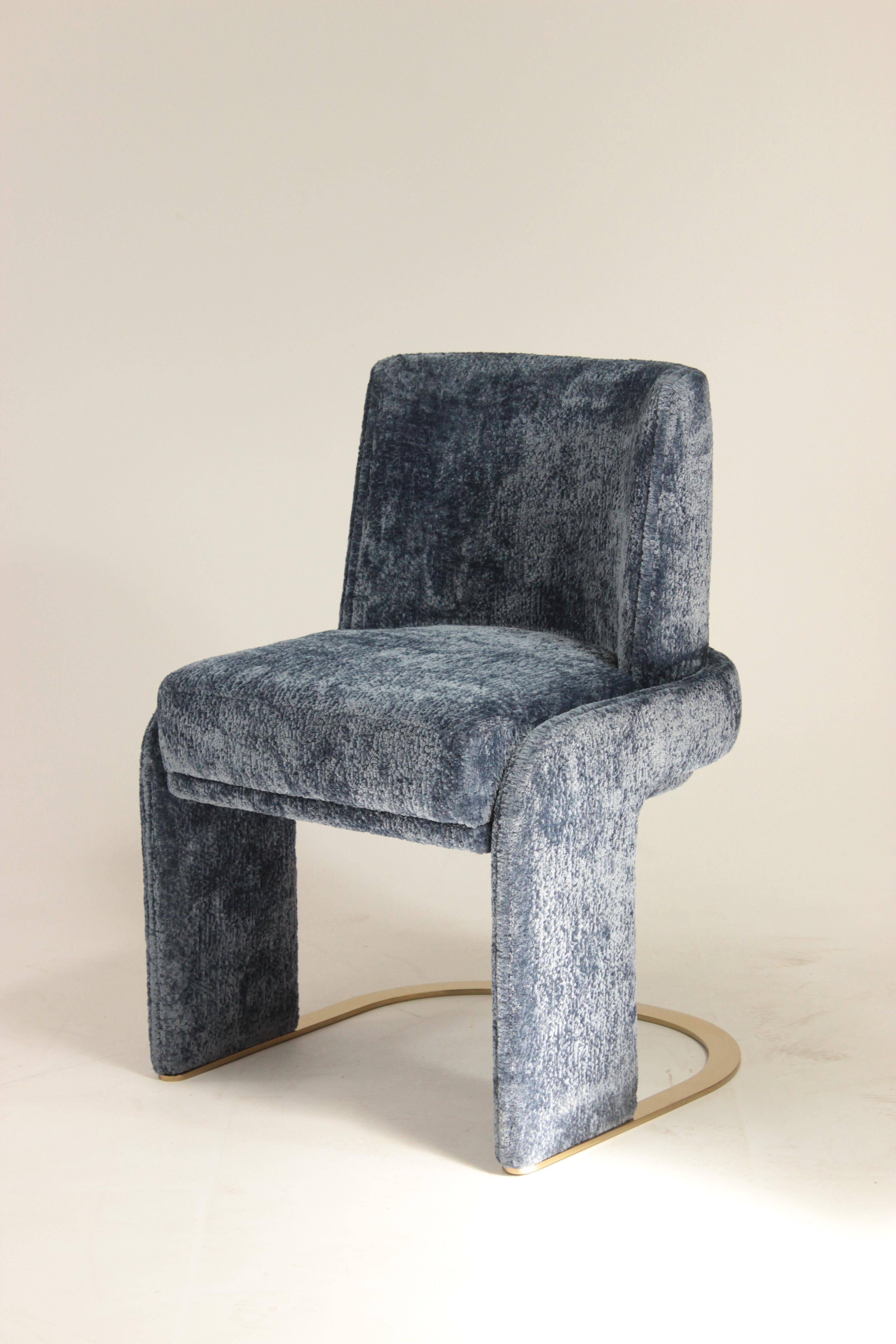 NEW! DOOQ! Odisseia Chair in Blue without arms For Sale 1