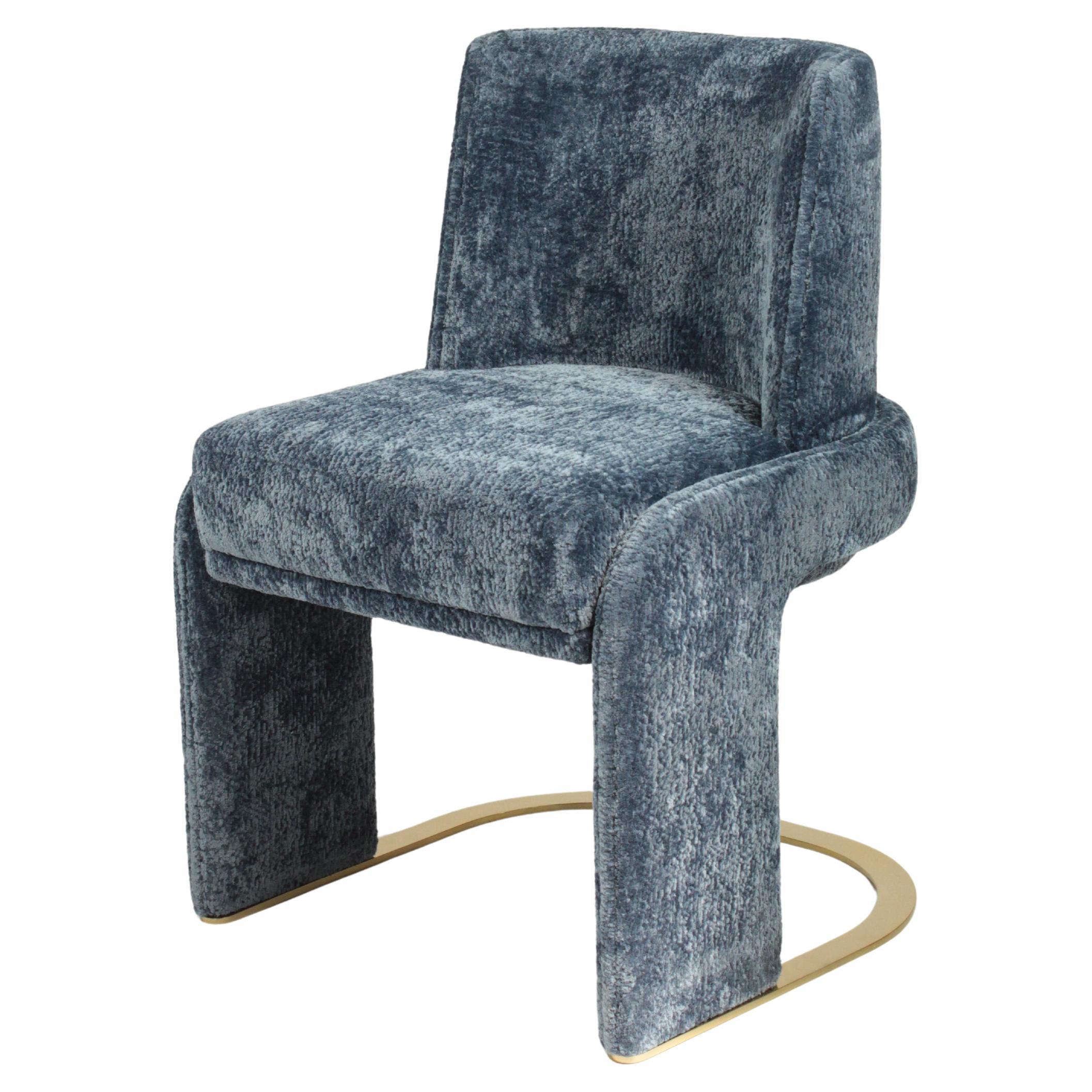 NEW! DOOQ! Odisseia Chair in Blue without arms For Sale