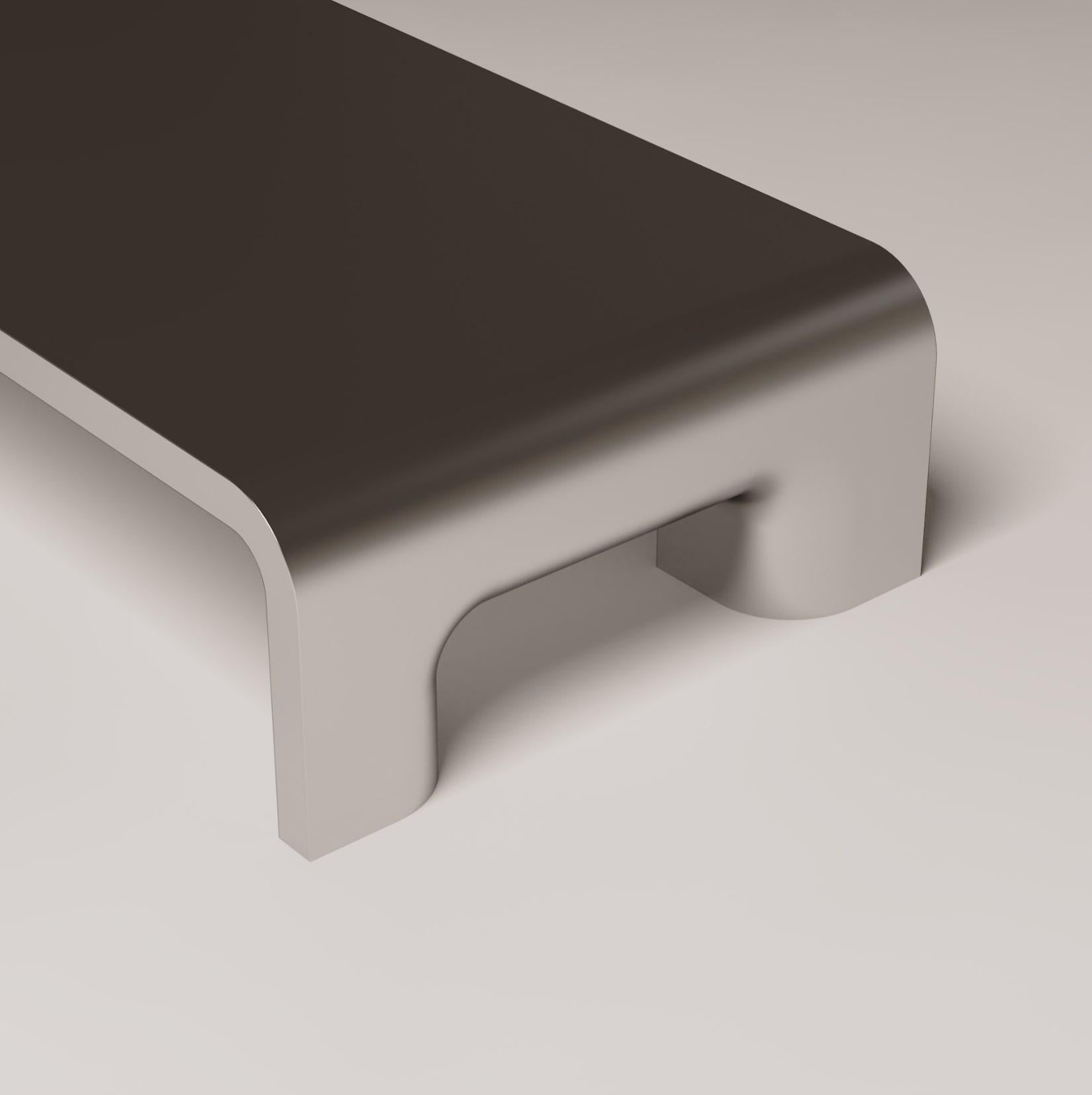 ¡NUEVO! ¡DOOQ! Mesa Centro Pliè en Inox Portugués en venta