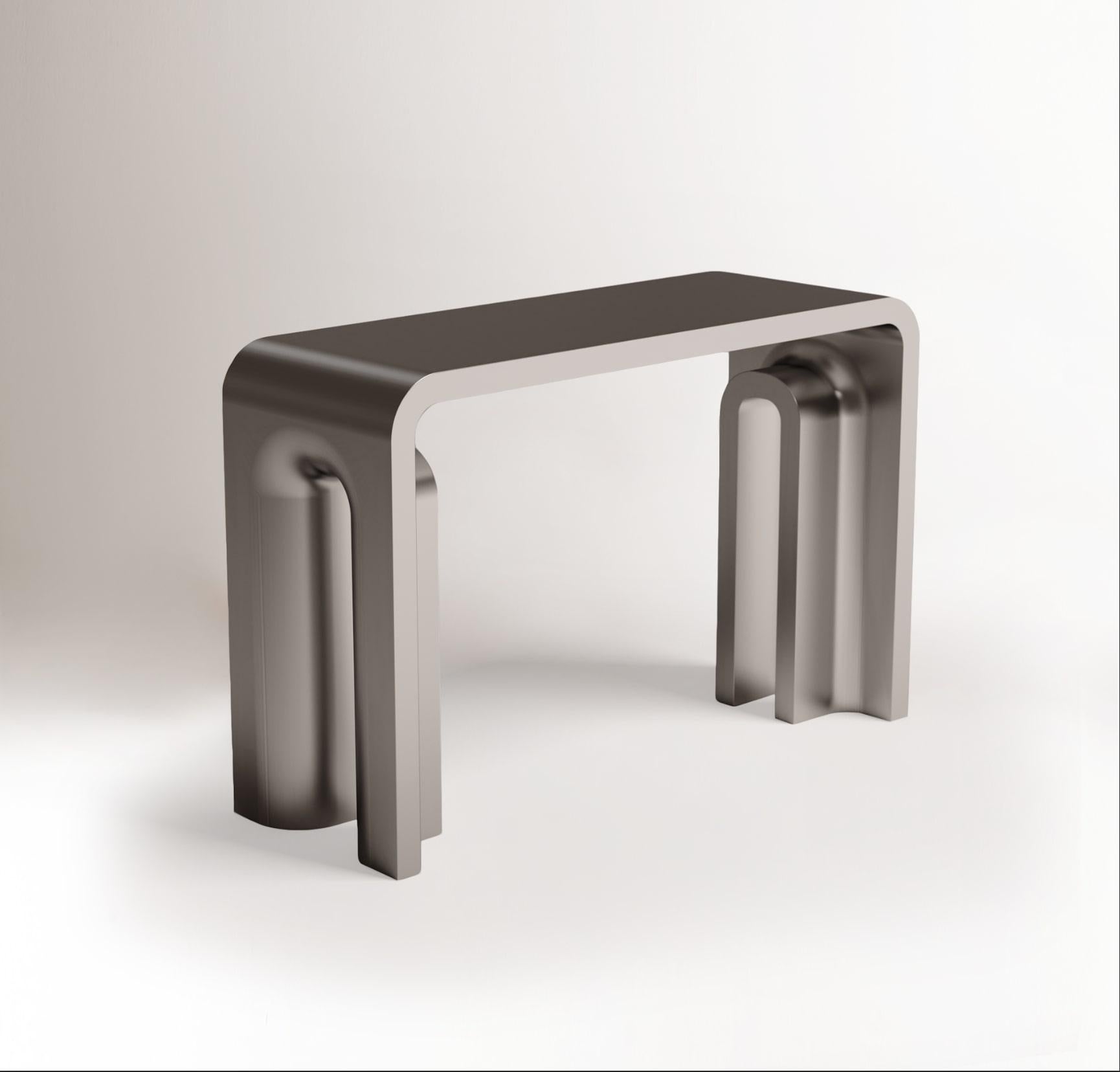 Moderne NOUVEAU ! DOOQ ! Pliè Console 180cm en Inox en vente