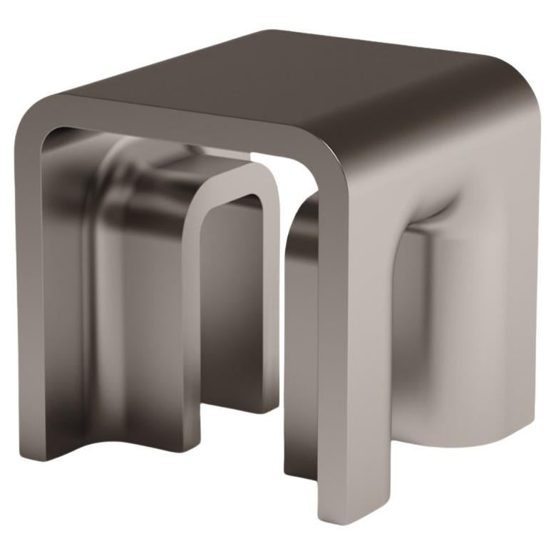 NEW! DOOQ! Pliè Side Table in Inox