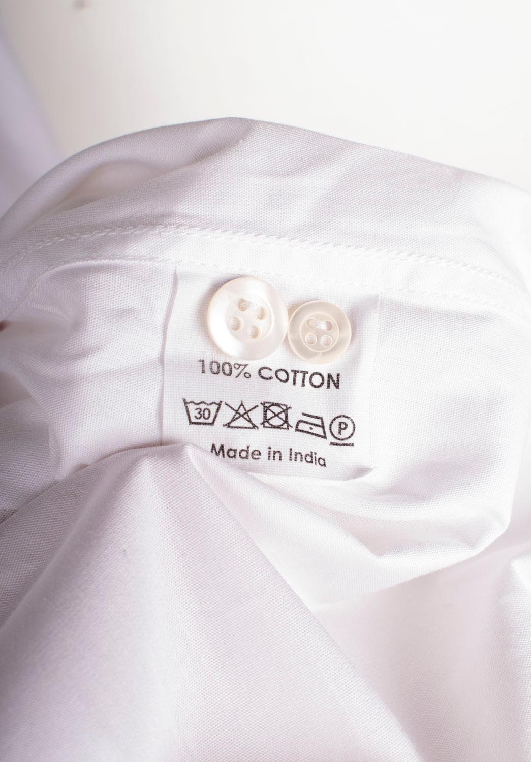 New Dries Van Noten Men Shirt Casual Pure White Size 48 – M/L For Sale 3