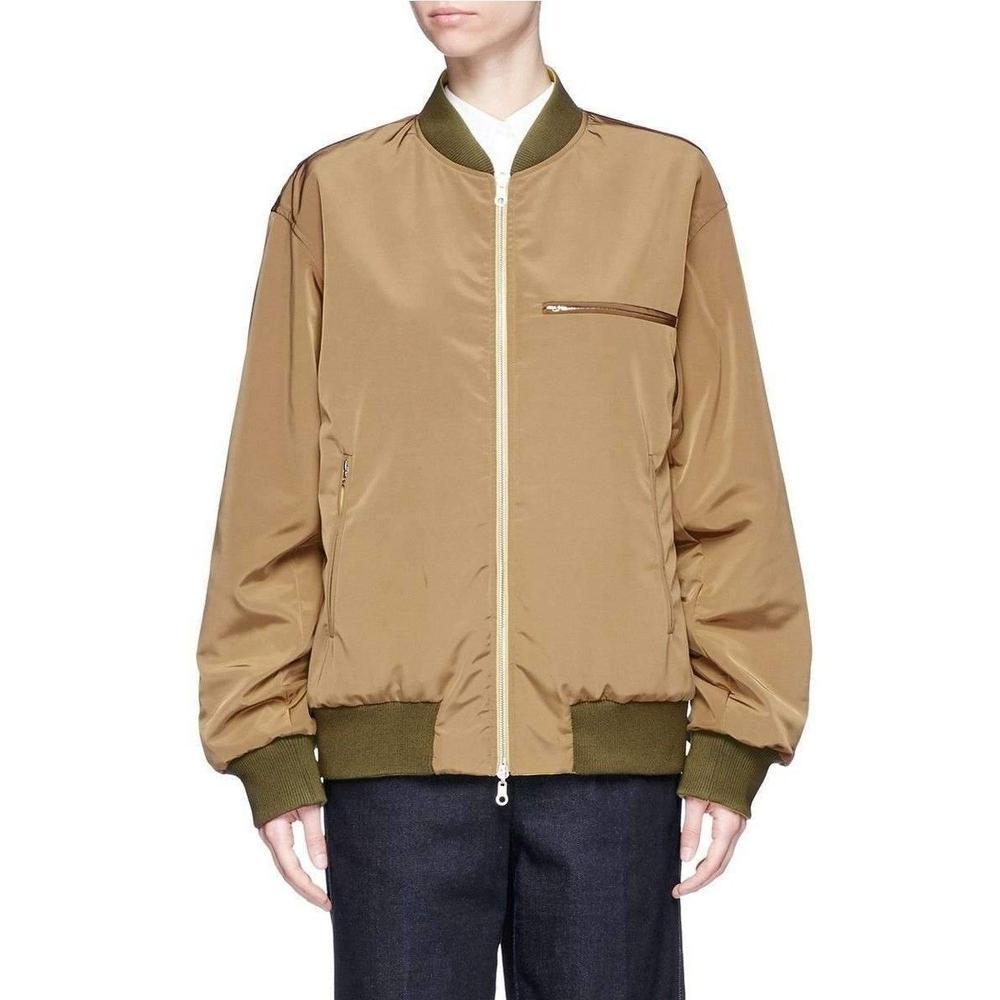 dries van noten vellow bomber jacket