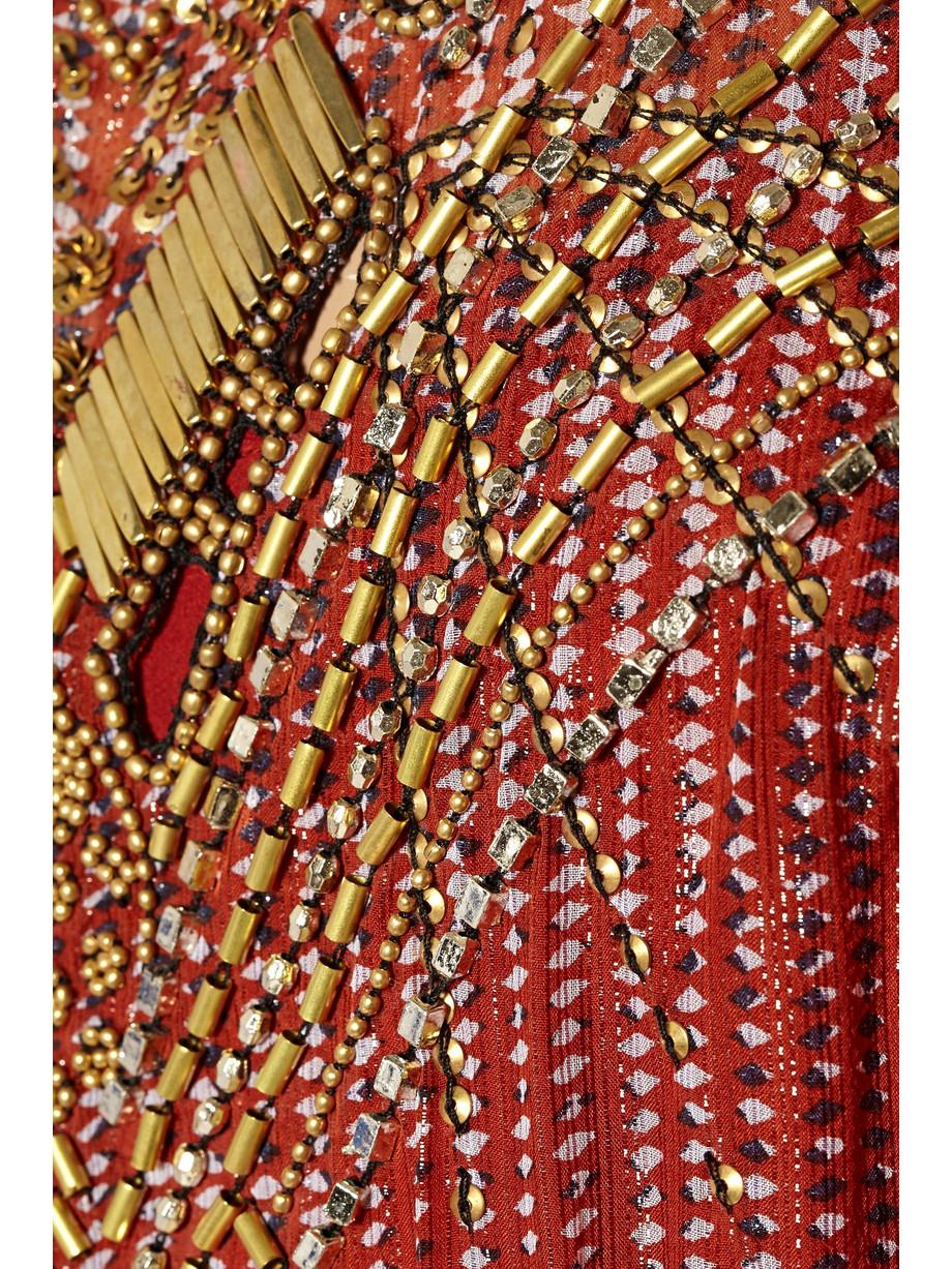 NEW DVF Diane von Furstenberg 2 PCS Embroidered Kaftan Maxi Dress 6 For Sale 1