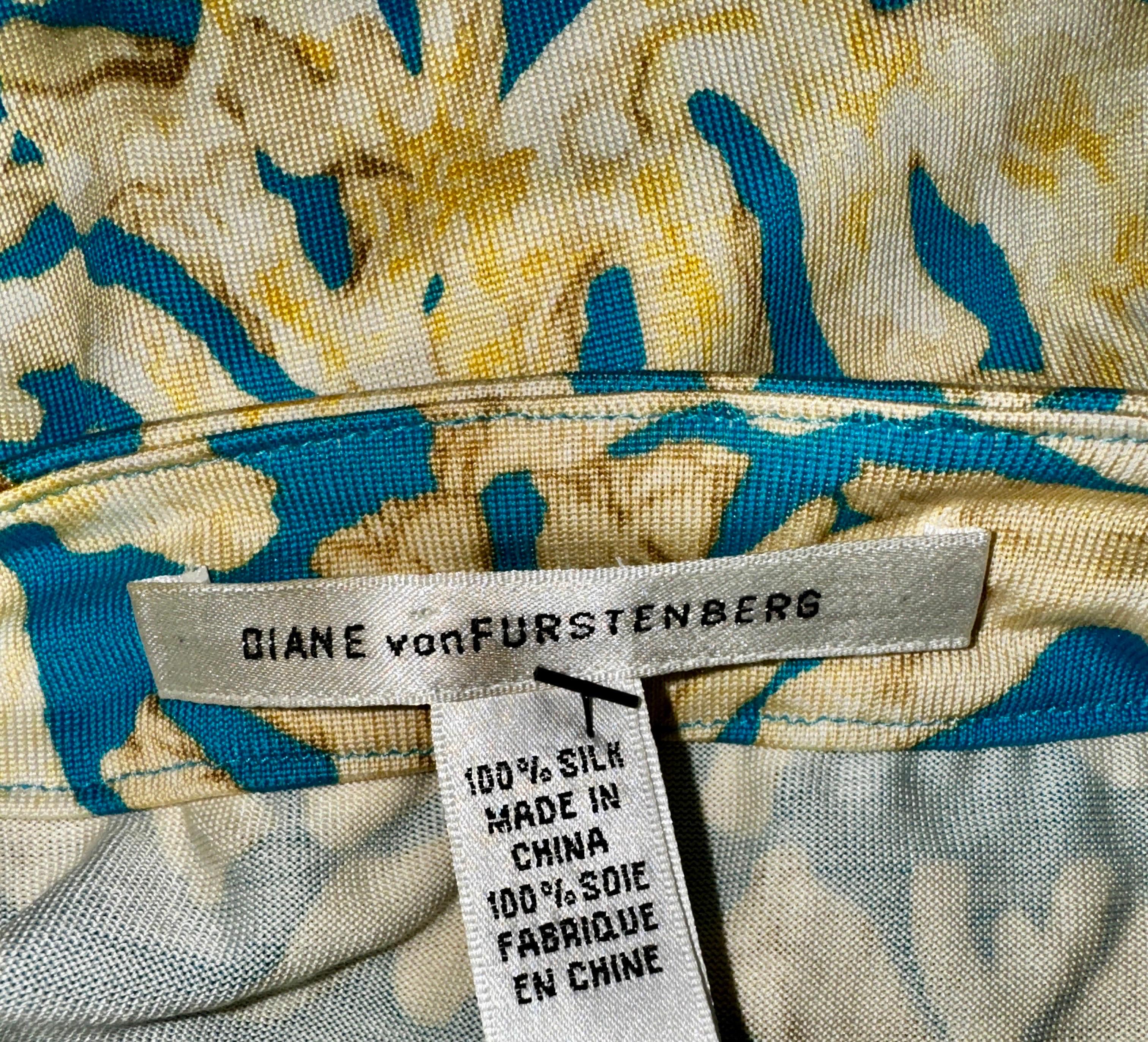 NEW DVF Diane von Furstenberg Maxi Neckholder Evening Gown Dress  For Sale 3