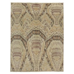 Un nuovo tappeto Ikat nei toni della terra con uno stile moderno