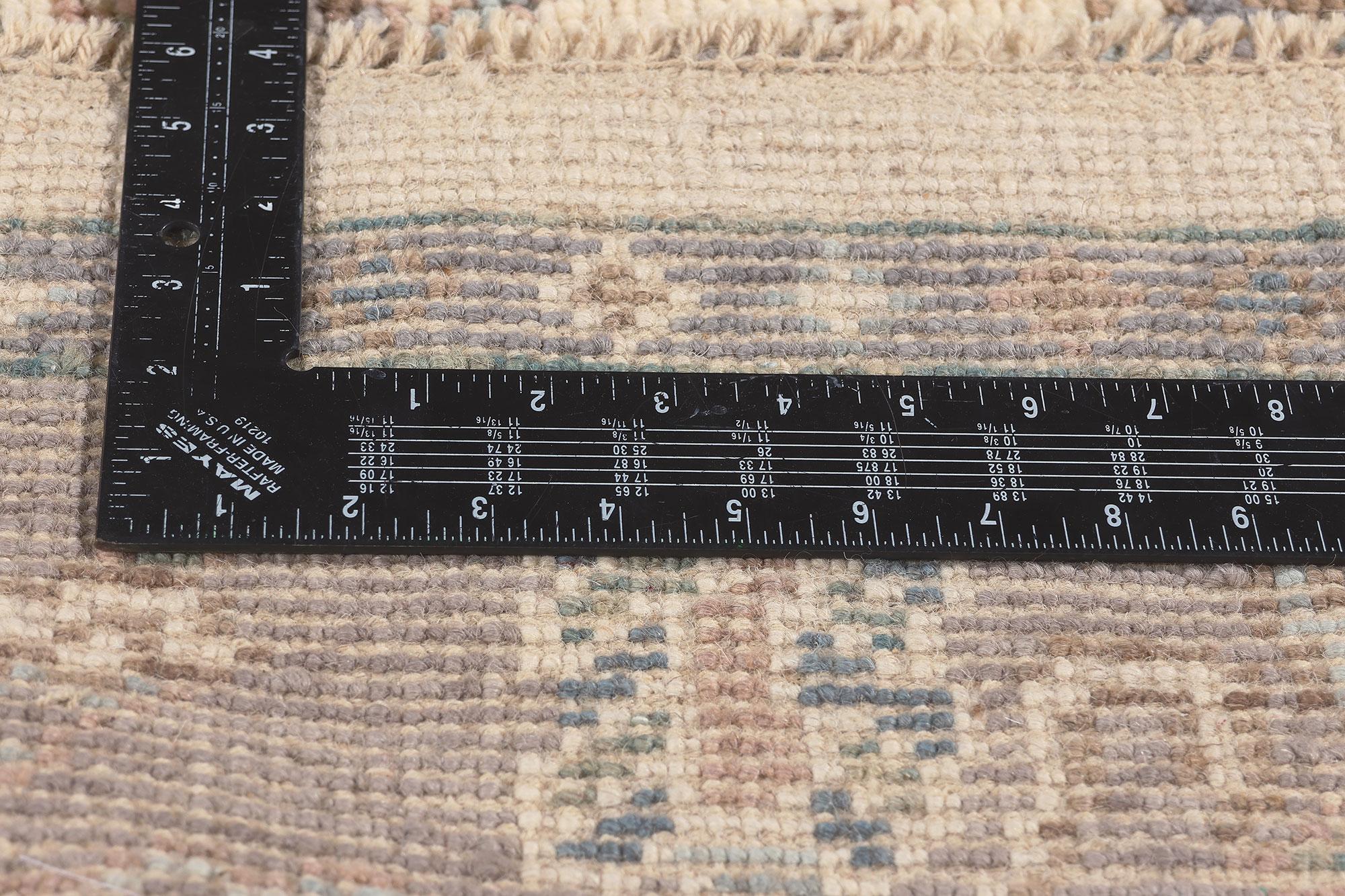 Nouveau tapis moderne Oushak de couleur terre, chic et polyvalent Neuf - En vente à Dallas, TX