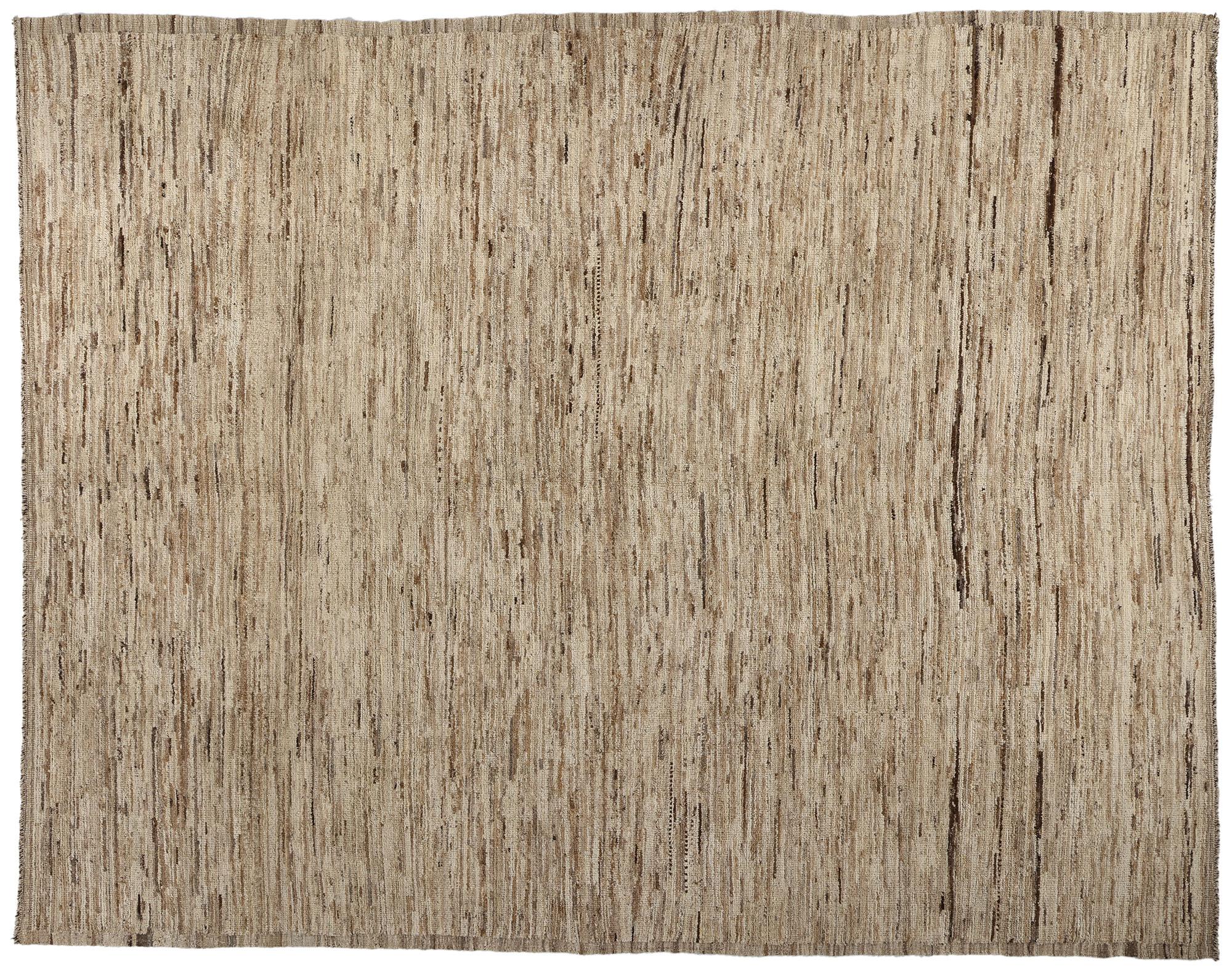 Nueva alfombra marroquí biofílica Shibui de tonos tierra inspirada en la naturaleza en venta 2