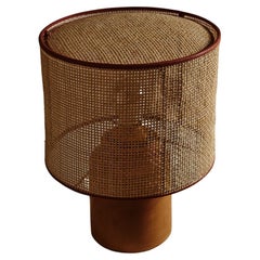 Lampe de bureau Sonora en rotin de taille moyenne, nouvelle édition 2025 par NASSI
