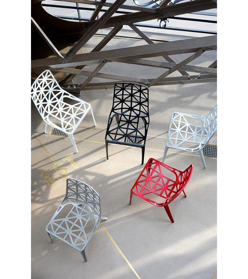 Lacquered New Eiffel Tower Chair by Alain Moatti For Sale