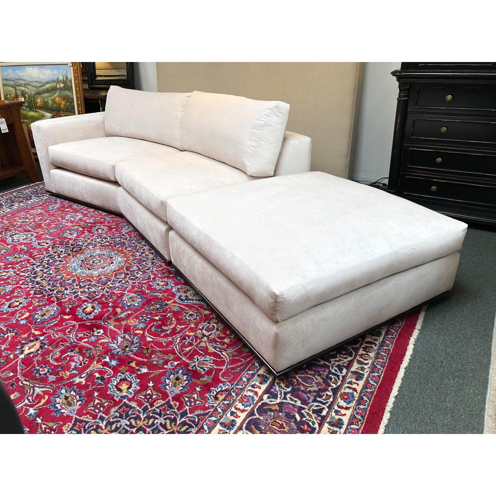 New Elan 2 Piece Sectional by Nathan Anthony For Sale at 1stDibs nathan anthony sectional