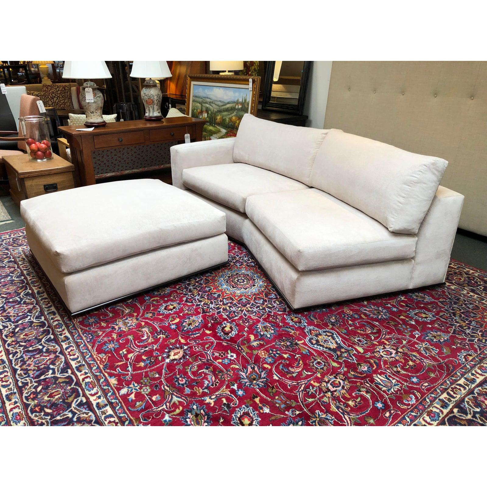 New Elan 2 Piece Sectional by Nathan Anthony For Sale at 1stDibs