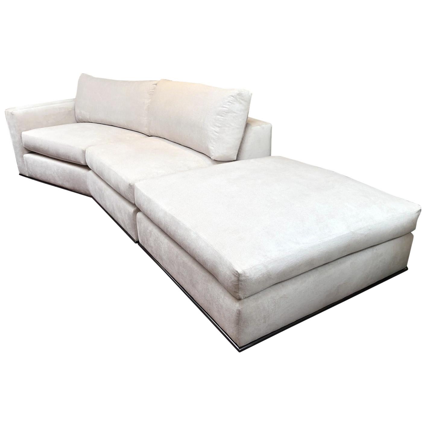 New Elan 2 Piece Sectional by Nathan Anthony For Sale at 1stDibs