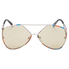 New Emilio Pucci Aviator Sunglasses With Case