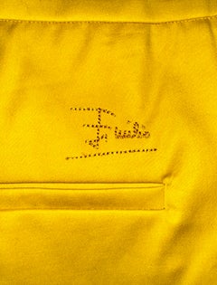 NEW Emilio Pucci Classy Stretch Cotton Pants 42