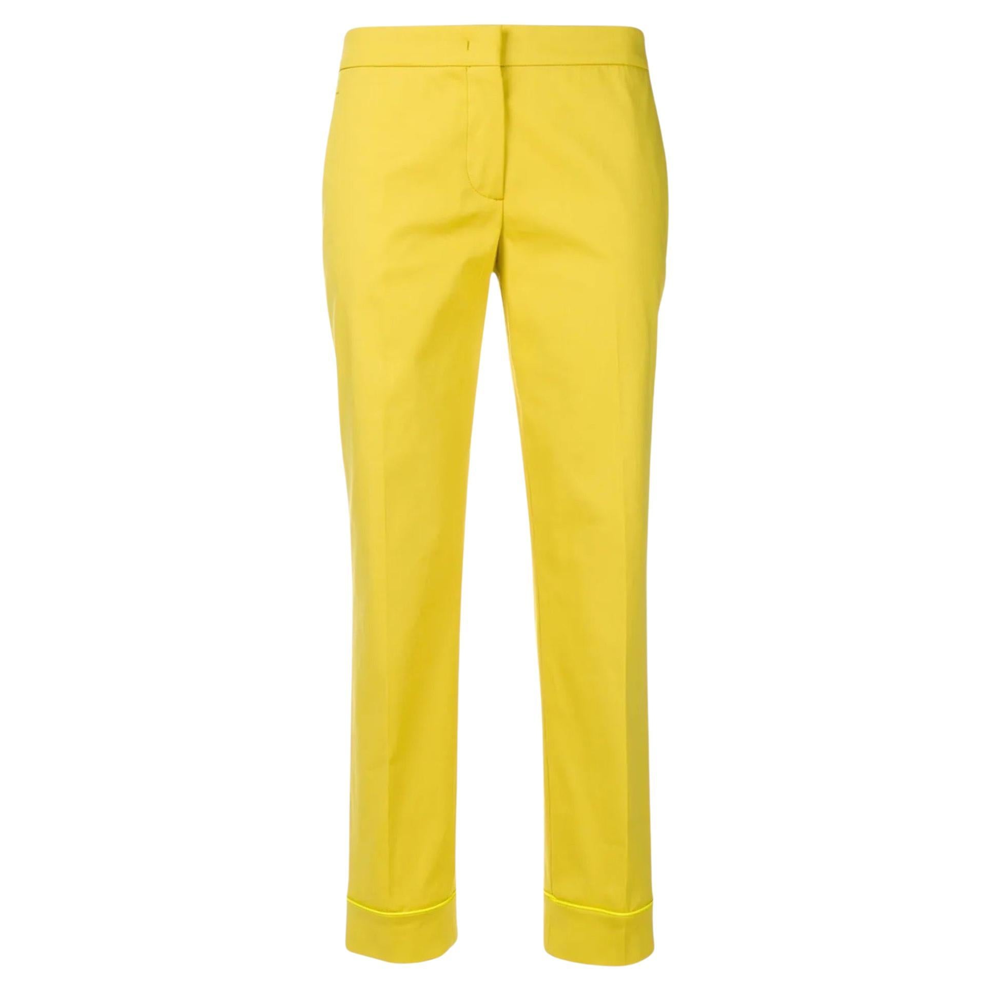 NEW Emilio Pucci Classy Stretch Pants Trousers 42