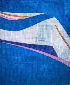 NEW Emilio Pucci Signature Tropical Print Wrap Blouse Top 38