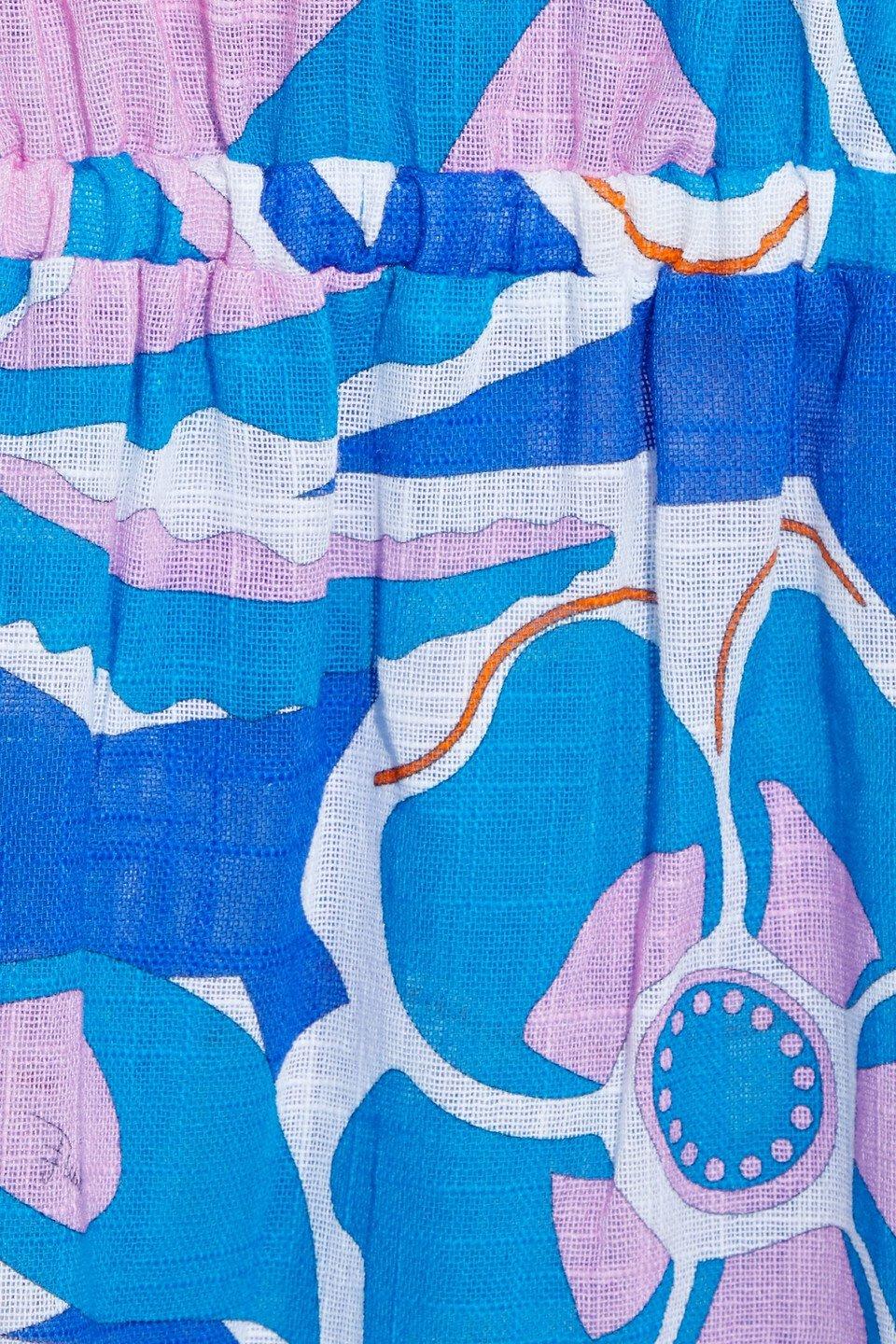 NEW Emilio Pucci Signature Tropical Print  Midi Dress Gown 38 2