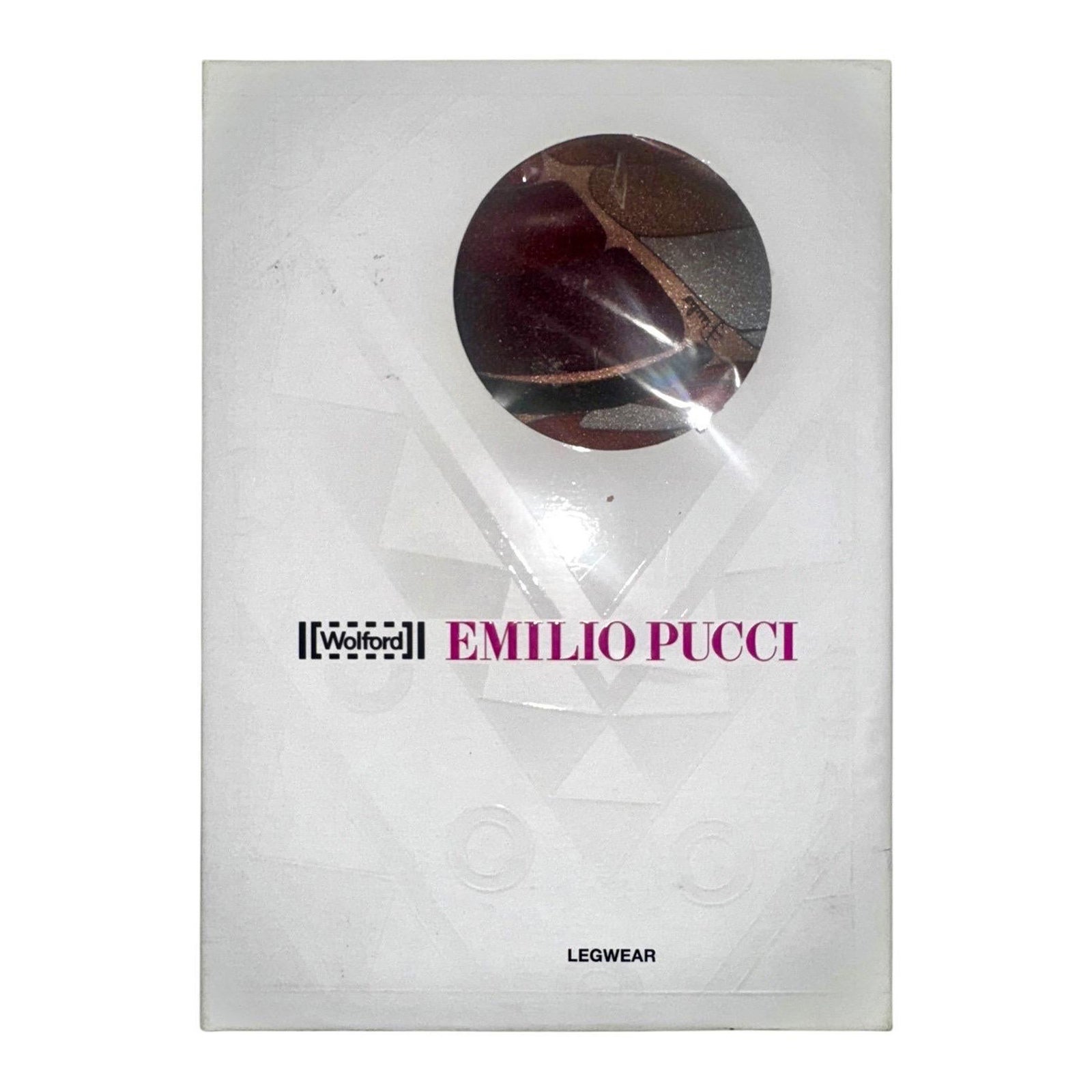 NEW Emilio Pucci x Wolford Rare Bodysuit Tights Pantyhose 2PCS Ensemble Set en vente
