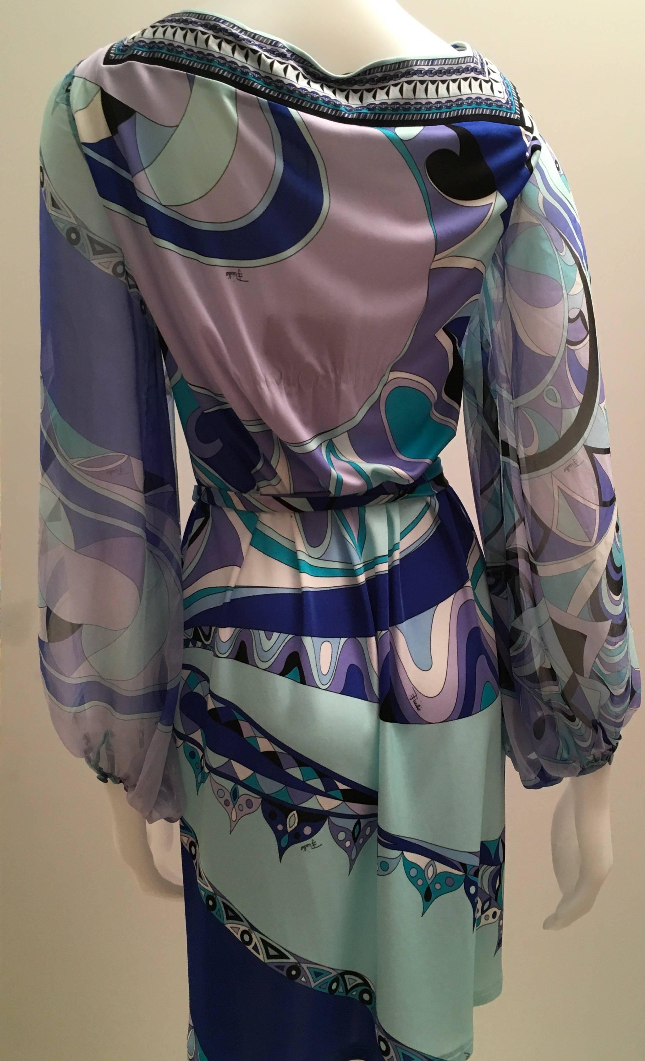 New Emillio Pucci New dress Magnificent In Excellent Condition For Sale In Boca Raton, FL