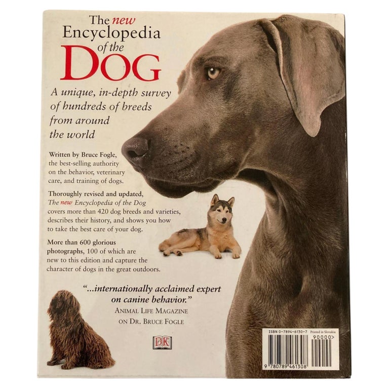 New Encyclopedia of Dog Hardcover Book by Bruce Fogle For Sale at