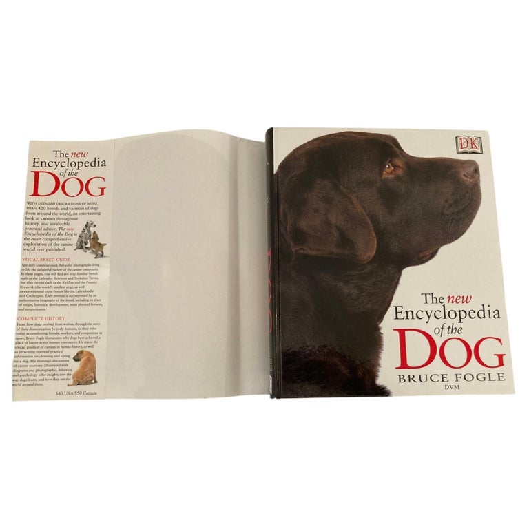 New Encyclopedia of Dog Hardcover Book by Bruce Fogle For Sale at