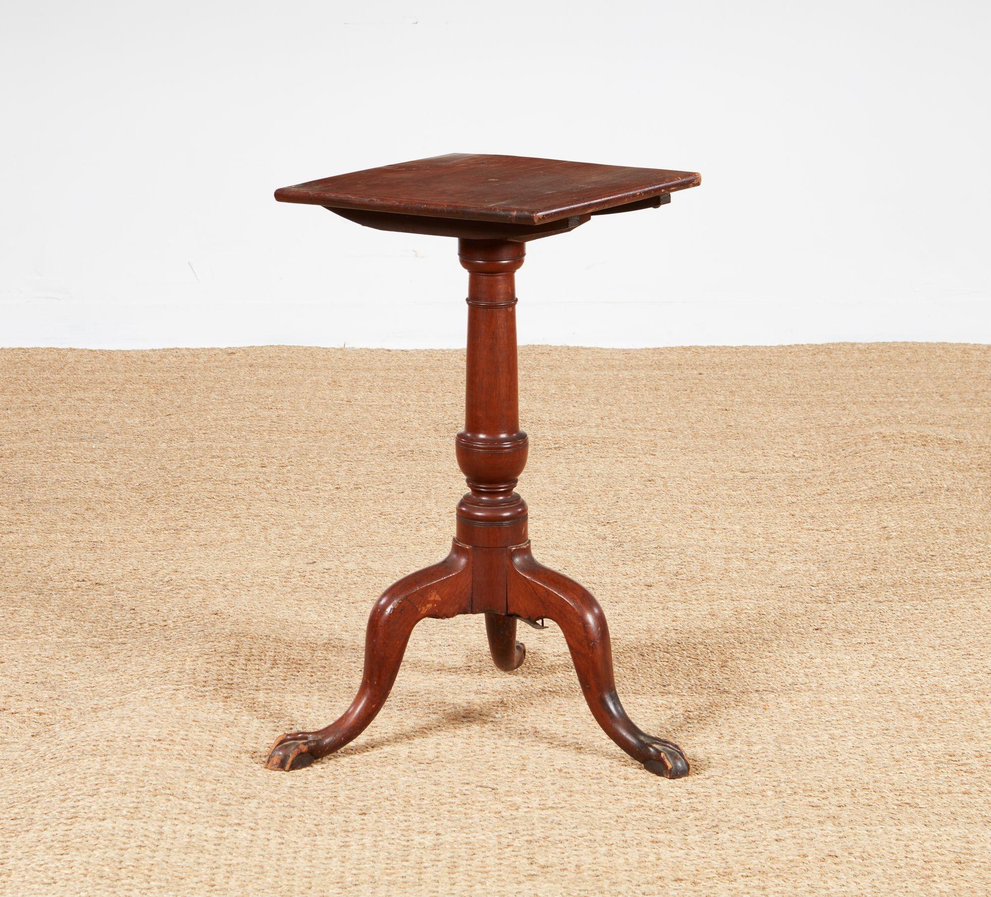 New England Cherry Candlestand c. 1780 For Sale 1