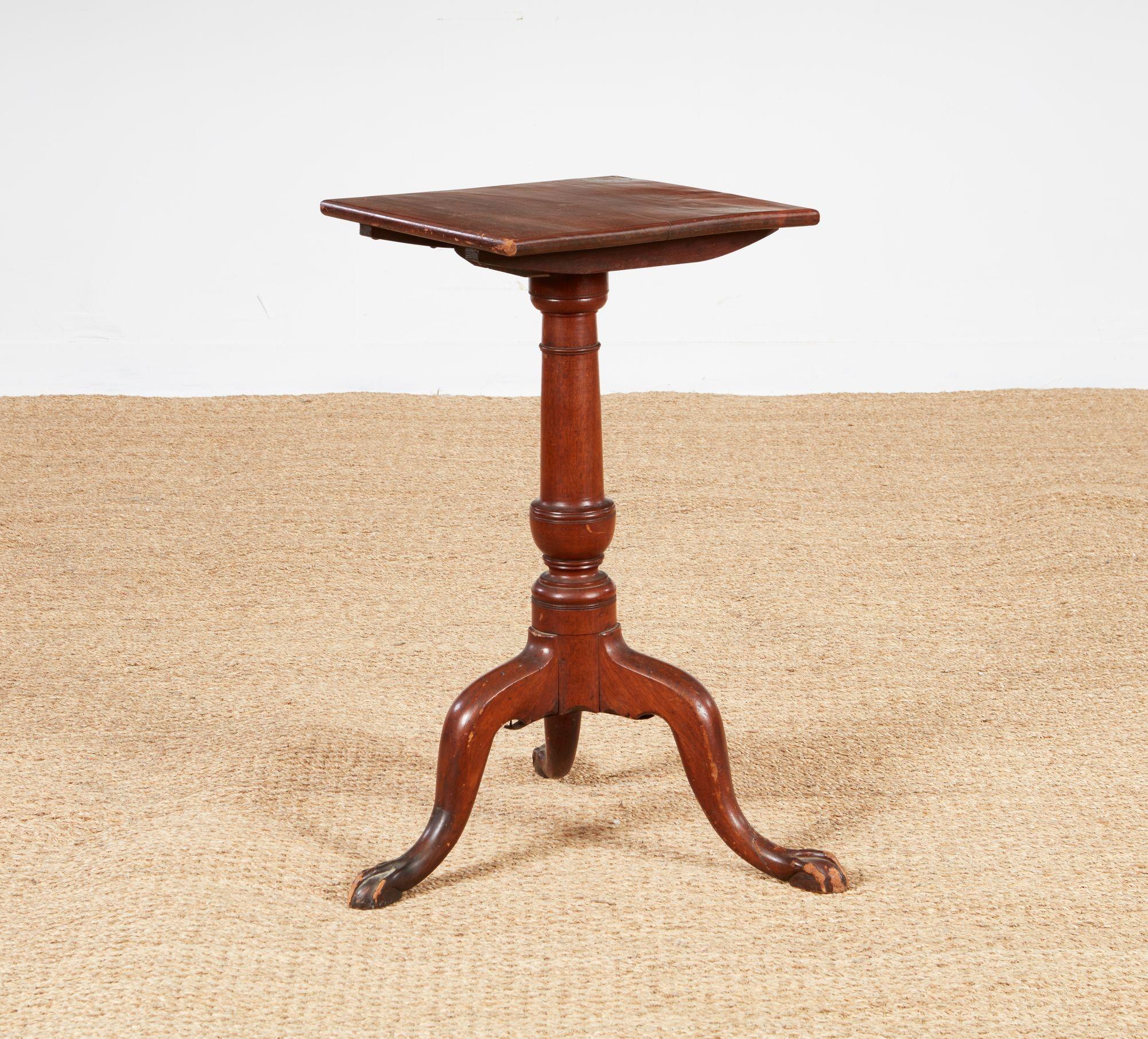 New England Cherry Candlestand c. 1780 For Sale 3