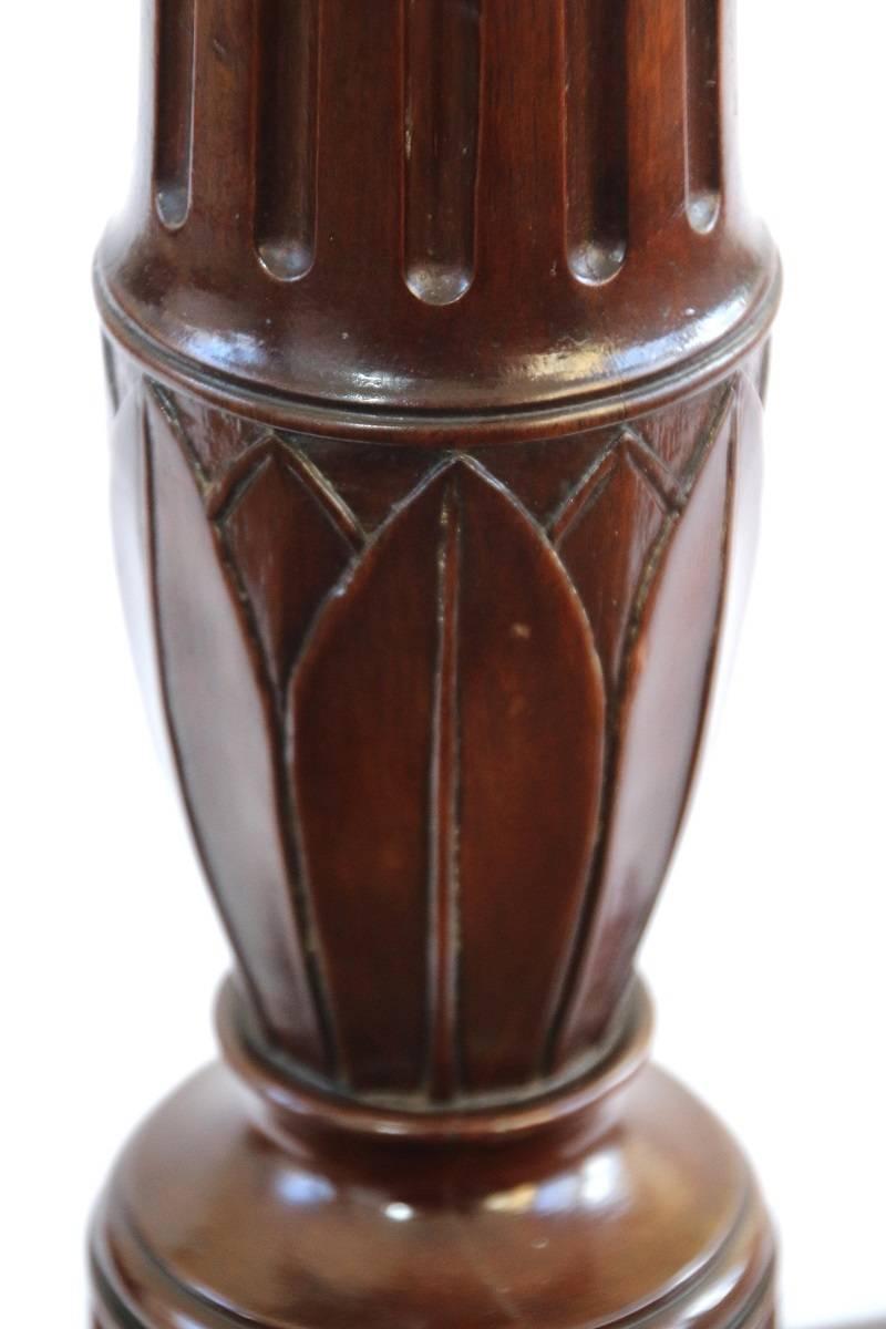 New England Federal Mahogany Candlestand For Sale 3
