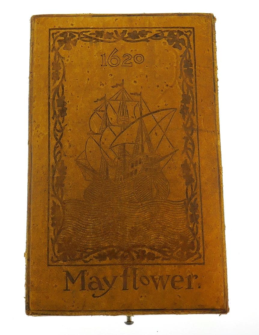 New England Society of Mayflower Descendants Medal Pin by J.E. Caldwell, 1896 2