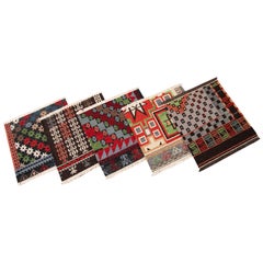 Tappeto personalizzato New England Soumak Collection in lana intrecciata a mano