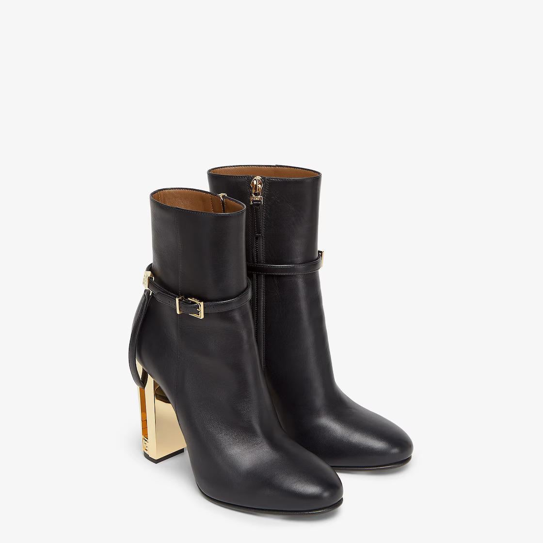 Nuovo Fendi 2023 Delfina Booties Taglia 40 in vendita 1