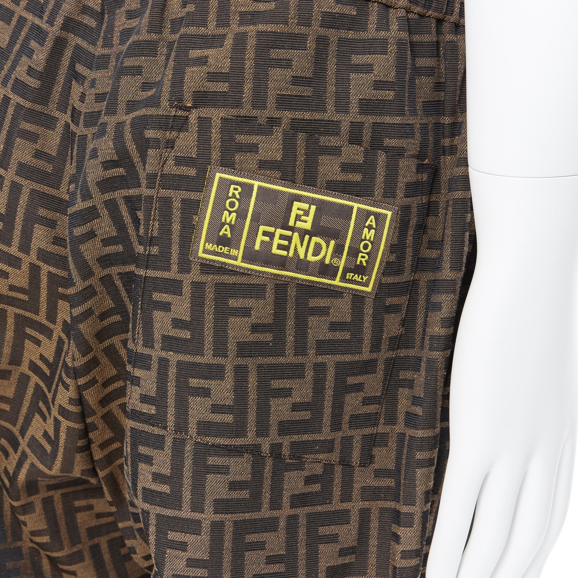 Fendi Zucca Pants - For Sale on 1stDibs